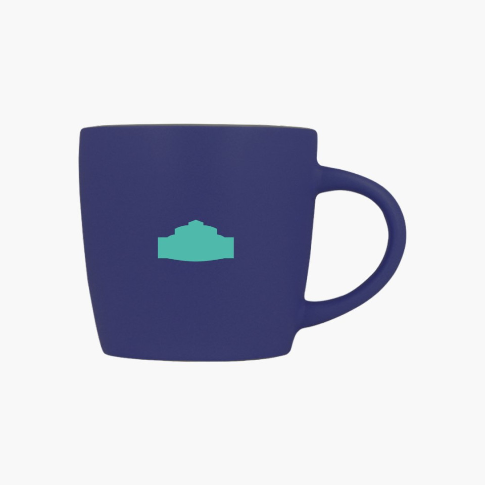 Tasse Semperoper - dunkelblau