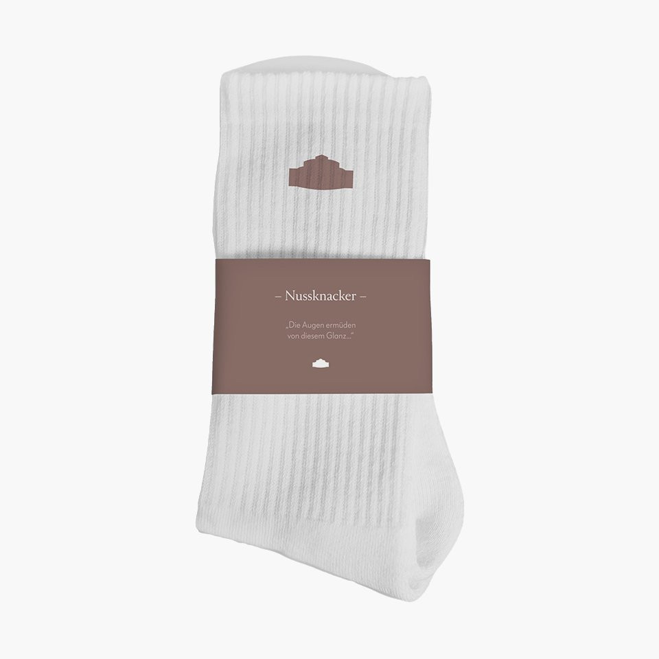 Tennissocken Nussknacker - Größe 37-41