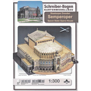 Schreiber-Bogen Kartonmodellbau Semperoper