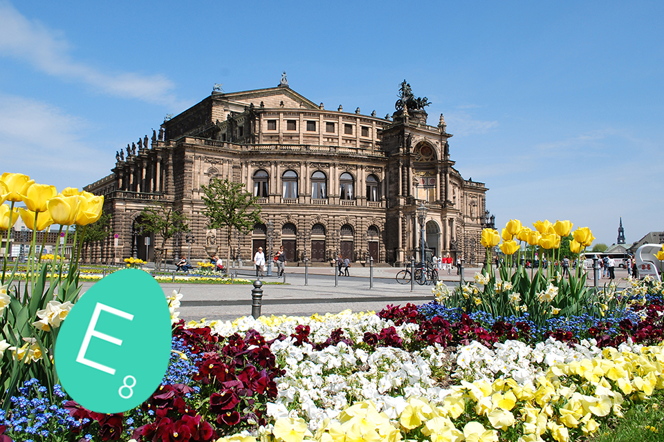 Zur Frühlingszeit in der Semperoper